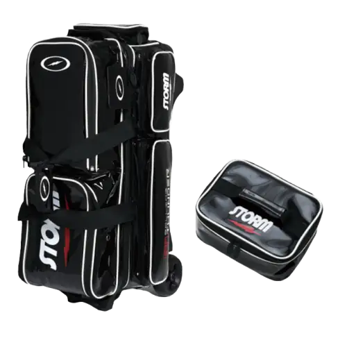 storm-rolling-thunder-3ball-black-bag-mini Сумка на колесах на три шара Storm Rolling Thunder Plus black (+accessory bag) — изображение 1